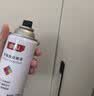 得力（deli）手摇自喷漆 防水速干强效遮盖 轮毂改色墙面涂鸦栏杆家具翻新补漆350ml防锈漆 #白色 打底色 238g 白色 实拍图