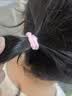 糖果色耐用儿童拇指发圈头绳2026年新款女宝不伤发小皮筋扎头发绳 随机颜色2根装 实拍图