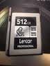 雷克沙（Lexar）512GB CFexpress Type B存储卡 读3600MB/s 适配富士佳能尼康 8K流畅录制 4.0高速接口 （SILVER） 实拍图