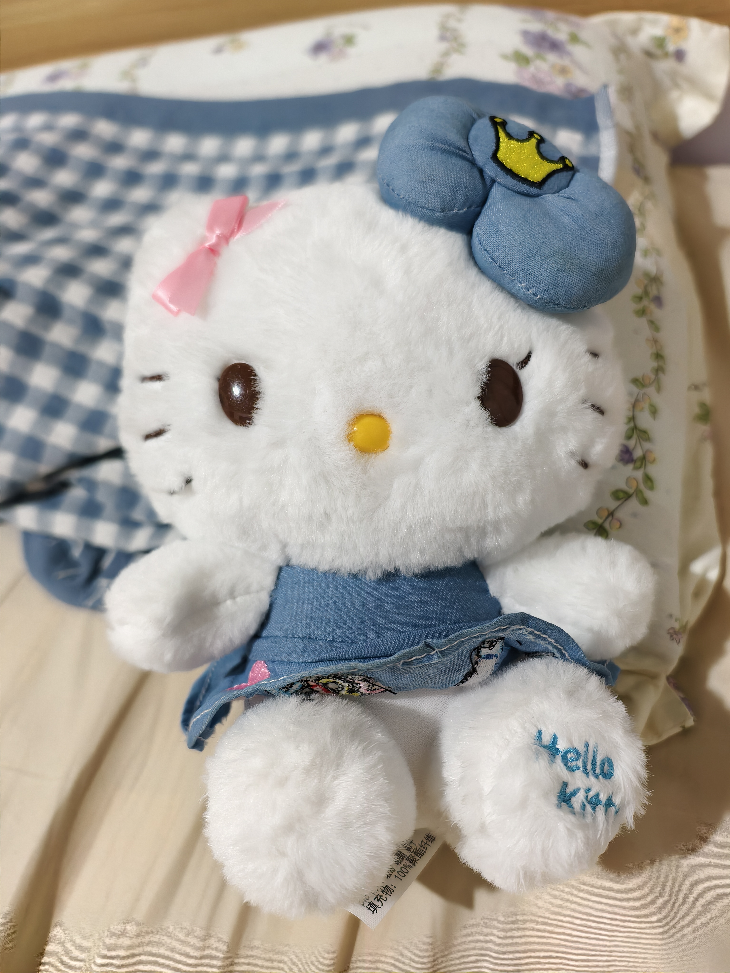 Hello Kitty三丽鸥毛绒玩具玩偶布娃娃抱枕摆件生日礼物送女生女孩凯蒂猫公仔 实拍图