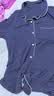 京东京造10A抑菌纯棉睡衣男衣服秋冬套装A类一等品50支情侣家居服绀青2XL 实拍图