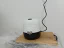 美的（Midea）萌兰联名款小熊猫电饭煲家用小型1-2人1.2L电饭锅宿舍DIY抗菌白玉釜煮粥米饭锅 JA123 实拍图