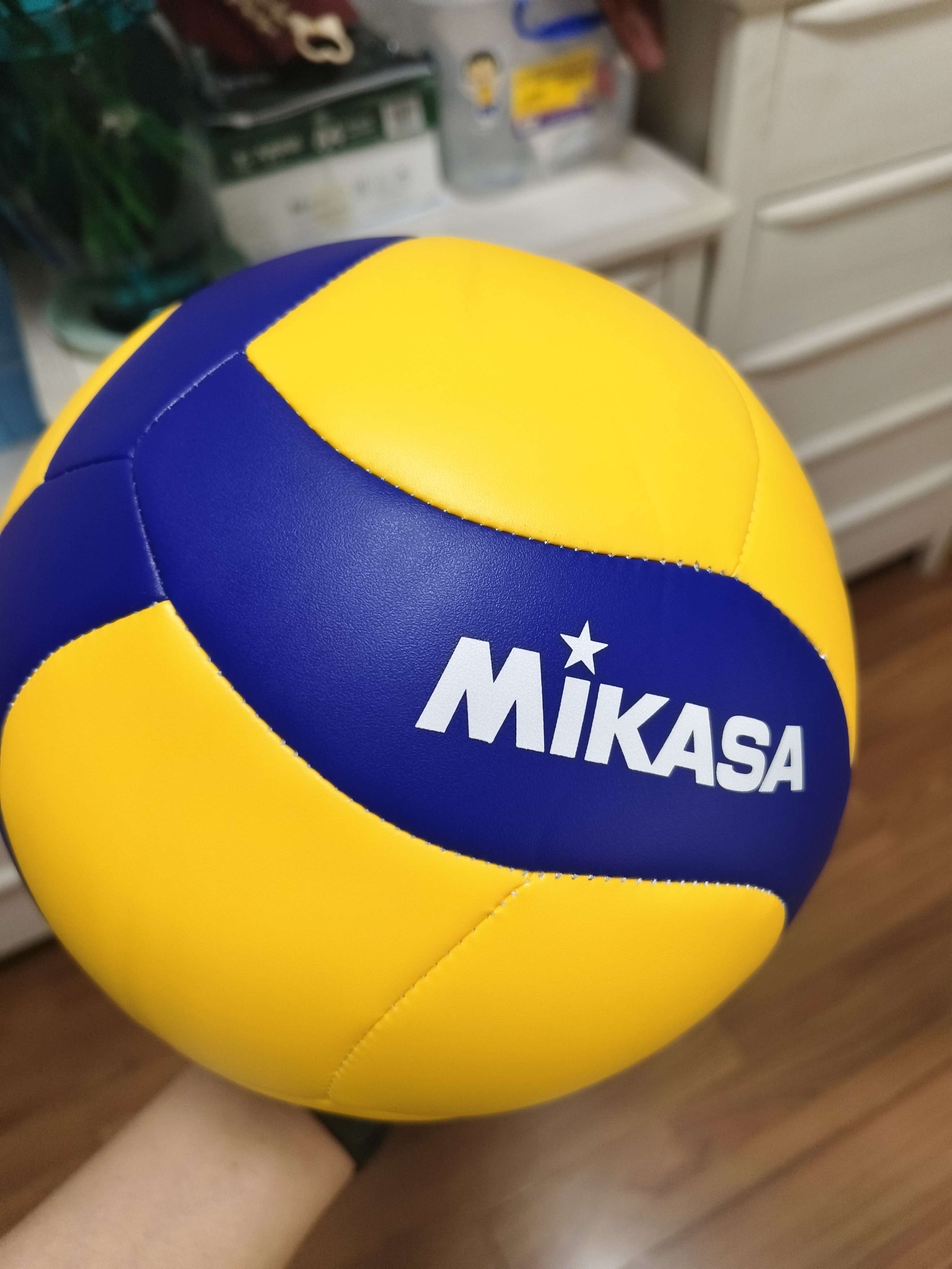 MIKASA米卡萨 【中考训练】比赛训练专用标准初中生成人5号排球   V360W 实拍图