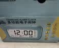 康巴丝（Compas）电子闹钟夜光智能语音报时起床神器闹铃强力叫醒儿童学生床头钟开学必备 2139 黑色 儿童节礼物 实拍图
