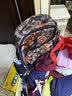 卡拉羊儿童书包女1-3年级一二三年级小学生背包男孩减负轻便双肩包 2784深灰霸王龙 实拍图