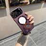 路杰森适用苹果18ProMax手机壳磁吸壳iPhone17promax散热镜头全包15防摔支架16大视窗13p高级ip14男女12 【勃艮红】Magsafe磁吸-自带镜头膜-不沾指纹 苹果18 Pro 实拍图