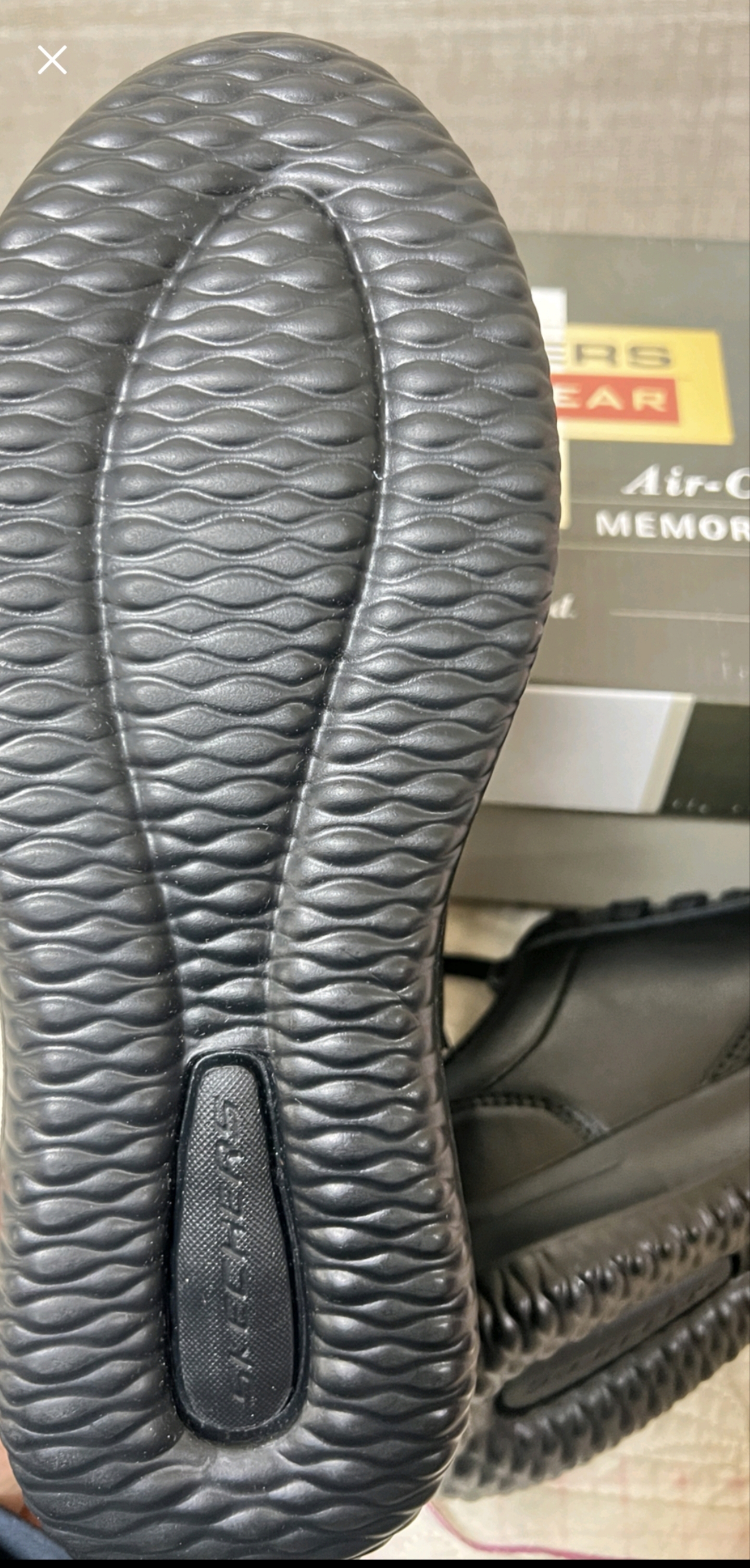 斯凯奇（Skechers）休闲皮鞋男士秋季防滑耐磨商务鞋时尚通勤德比鞋百搭板鞋 实拍图