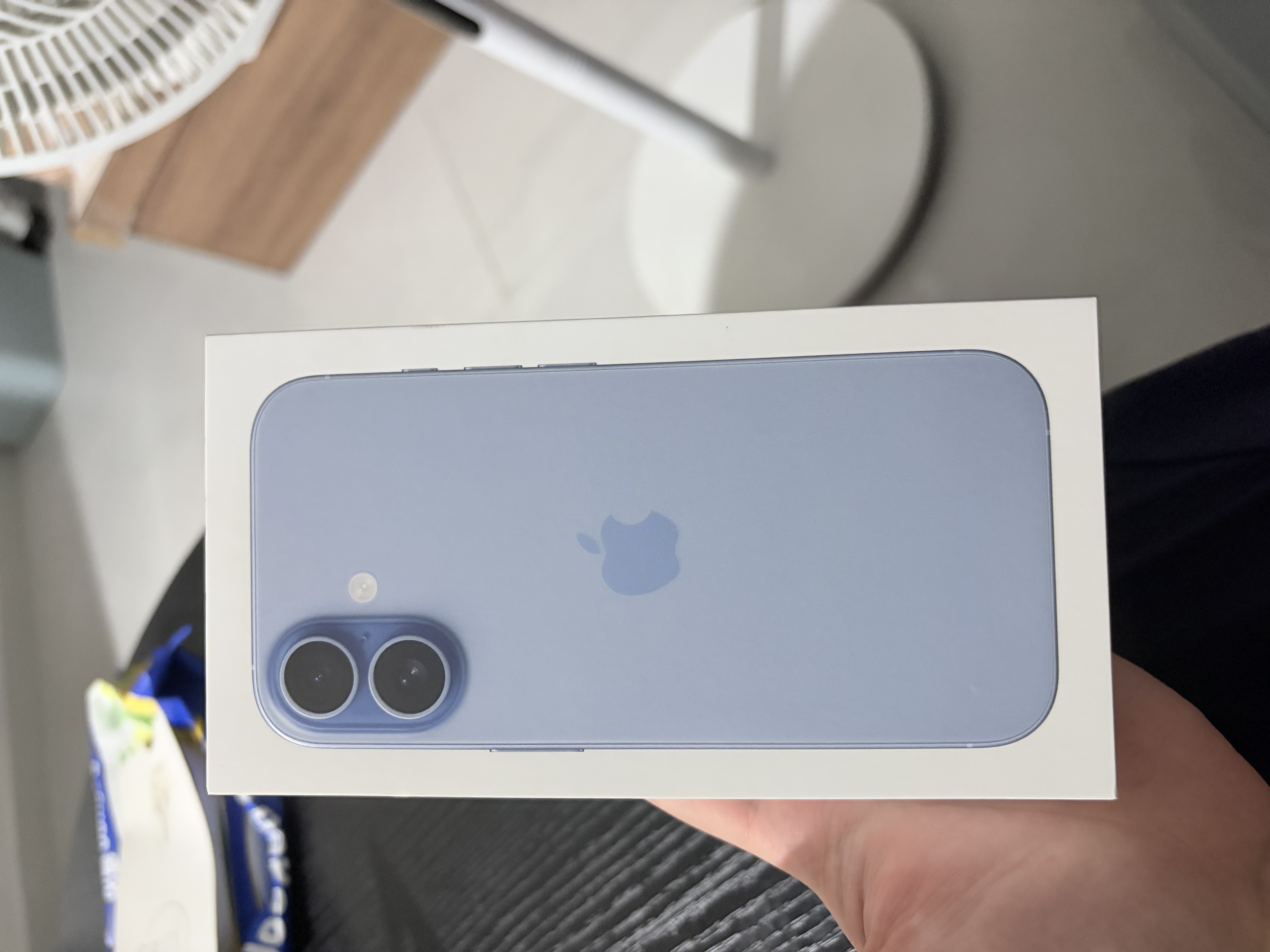 Apple/苹果 iPhone 17 256GB 青雾蓝色 支持移动联通电信5G 双卡双待手机【电信补贴】 实拍图