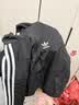 adidas通勤百搭经典休闲运动连帽夹克早秋外套男女阿迪达斯三叶草 黑色   M 实拍图