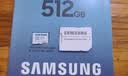 三星（SAMSUNG）高速内存卡 microSD卡适用于行车记录仪监控摄像头无人机运动相机内存卡平板TF存储卡 EVO Plus 白卡 512GB 实拍图