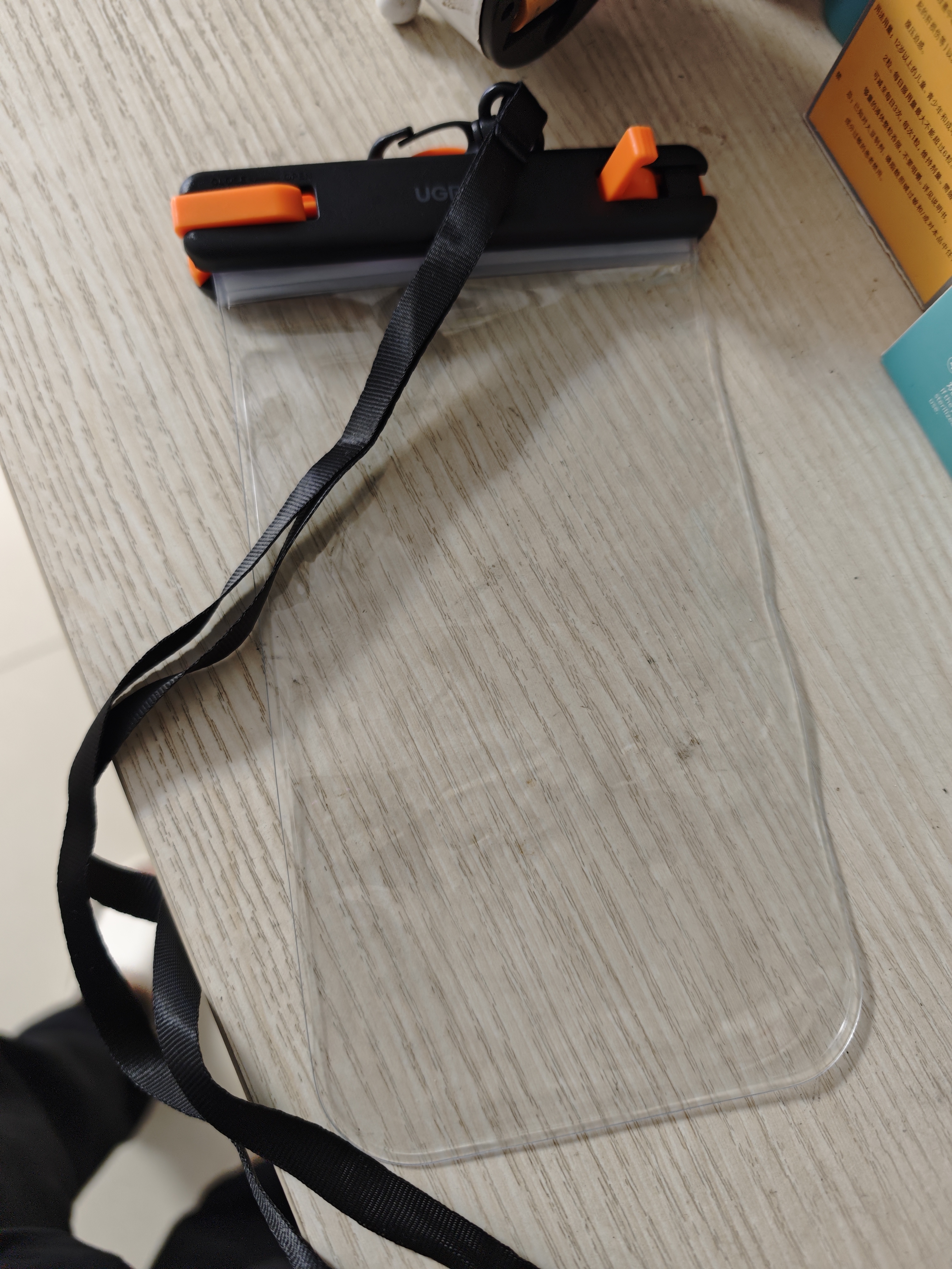 绿联手机防水袋可触屏防水手机套游泳漂流挂脖外卖骑手专用防雨保护壳潜水温泉密封袋适用苹果18ProMax 实拍图