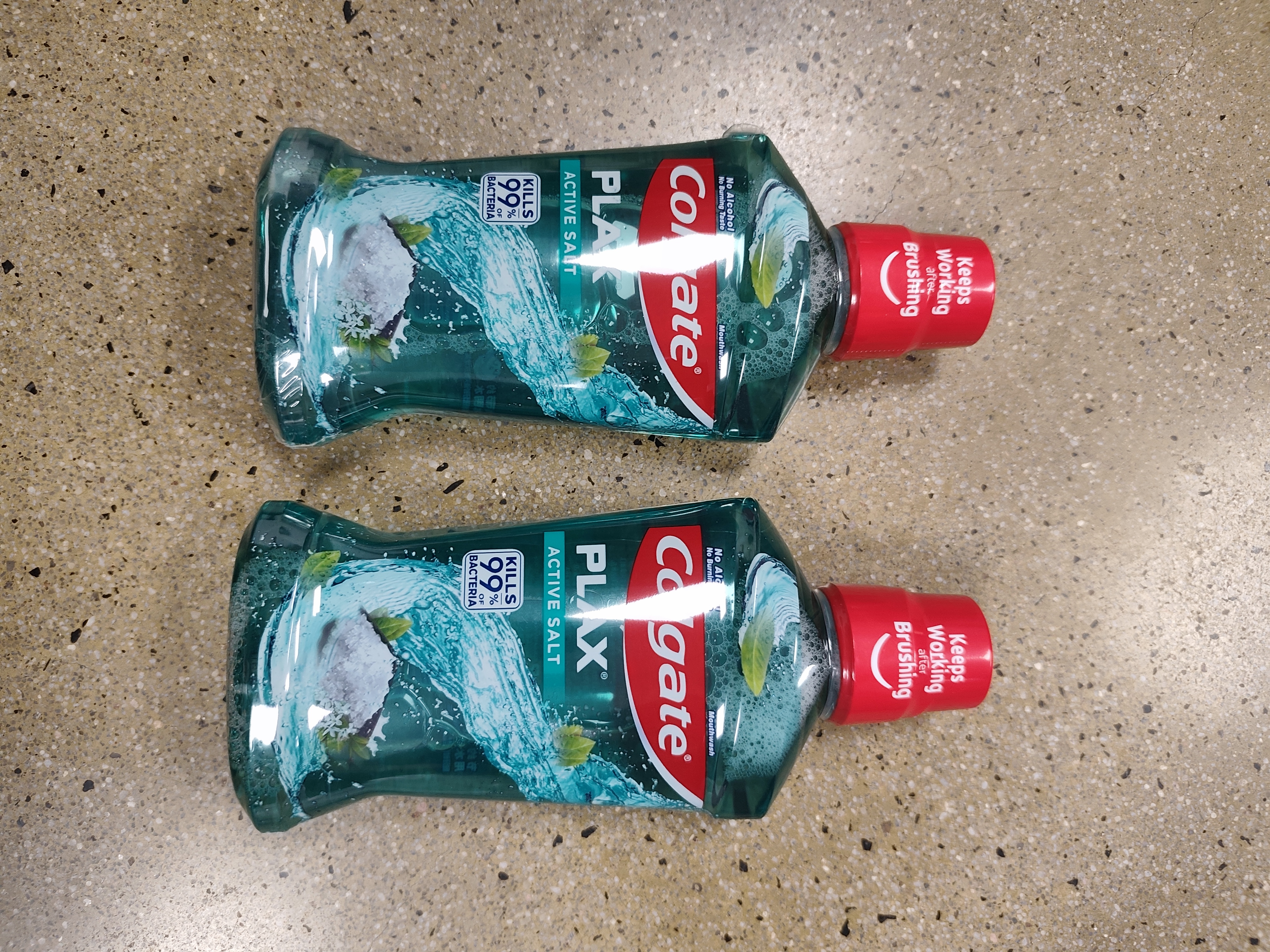高露洁（Colgate）【孙颖莎同款】清爽海盐精油进口漱口水1000ml含氟深层清洁自营 实拍图