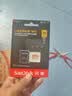 Sandisk闪迪256GB TF(MicroSD)内存卡4K极速金卡A2 V30 U3兼容大疆Pocket3/4P/Action 6运动相机/无人机存储卡 实拍图