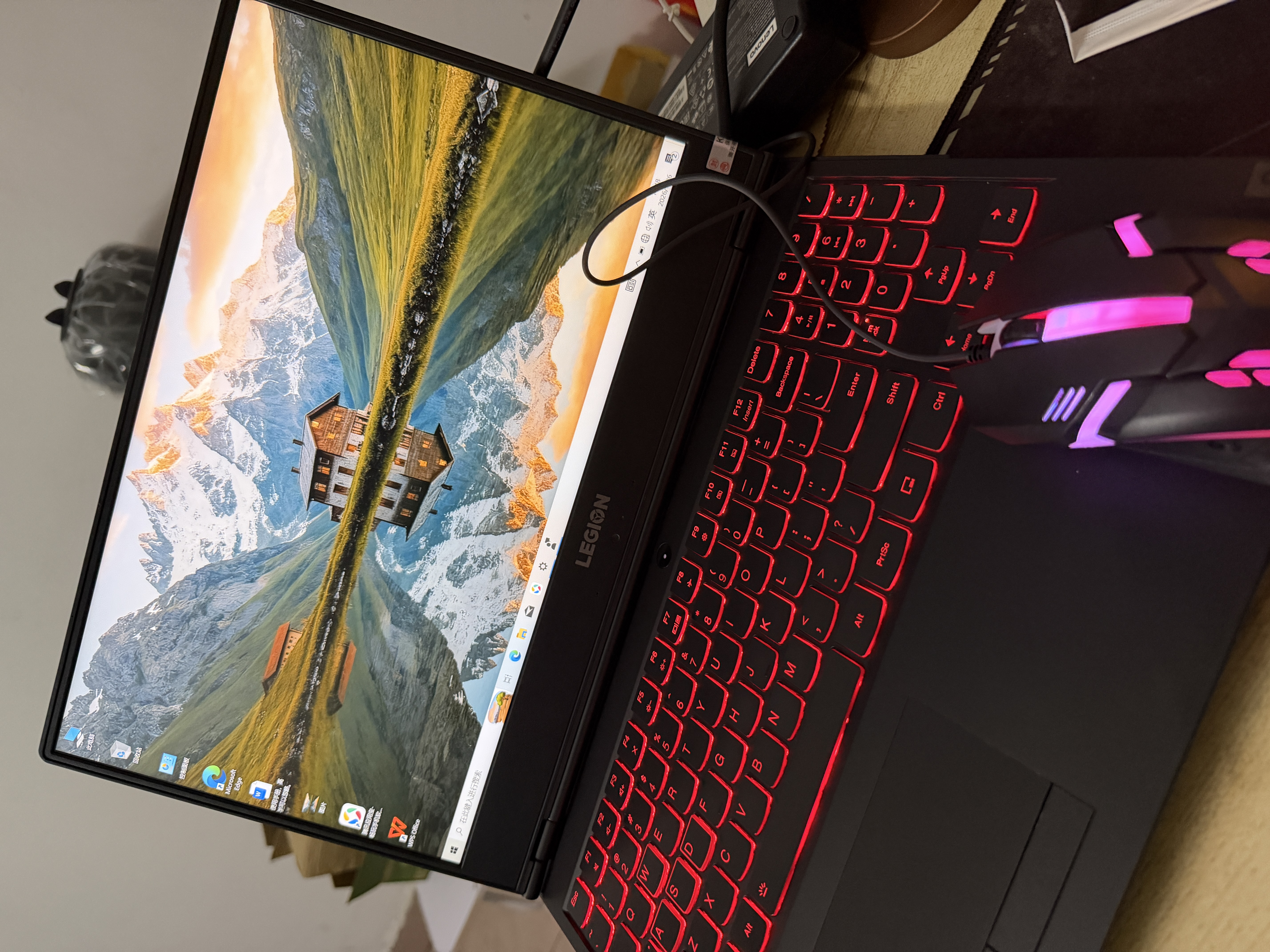 联想（Lenovo)拯救者15.6寸Y7000/R9000P高刷电竞游戏本i73060二手笔记本电脑 95新Y7000 i5-9300H 1650窄边 高配16G内存+512G固态 实拍图