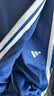 阿迪达斯（adidas）长裤男女同款宽松透气直筒裤跑步运动休闲裤 蓝白（新款） 2XL 实拍图