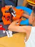 妙贝乐儿童停车场玩具3-6岁男孩轨道车玩具车库合金小汽车男童生日礼物 实拍图