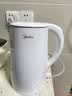 美的（Midea）电热水壶烧水壶1.7L304不锈钢0涂层双层隔热自动断电1500W养生冲奶2026新款 MK-SH17M130 实拍图