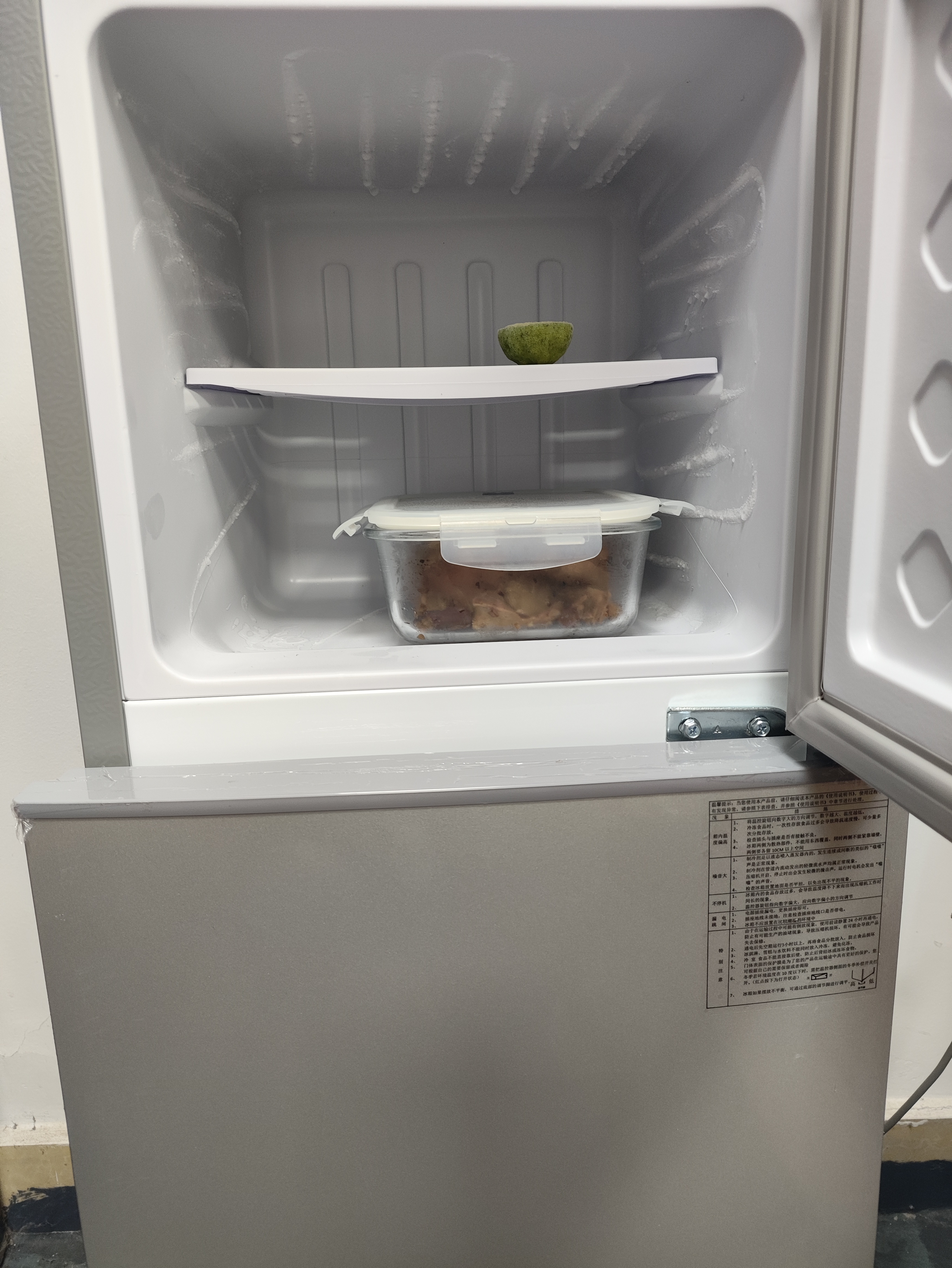 志高小冰箱双门小型电冰箱 家用小冰箱双开门冰箱宿舍租房办公室冷藏冷冻迷你节能冰箱 【本店精选98L高性价比款】一级能效银色s188 实拍图
