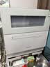 松下（Panasonic）【重磅新品】白巧台式洗碗机NP-UW5BK4Y纳诺怡7天储存 29min速洗 3D瀑布喷淋 80°高温冲洗 实拍图