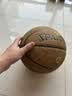 斯伯丁（SPALDING）篮球飞行员06十字型防尘吸湿皮料室内外通用7号成人青少年77-739Y 实拍图