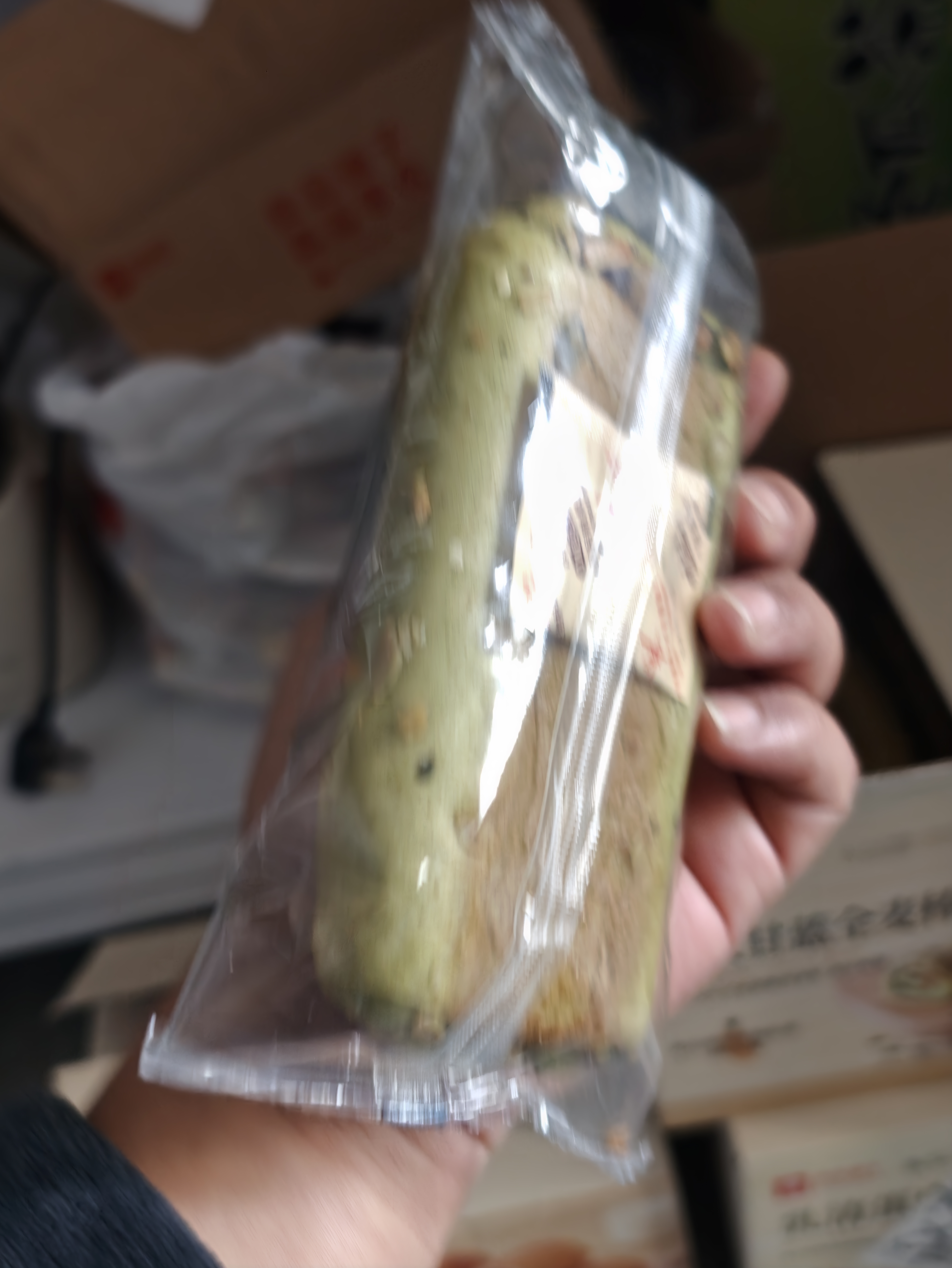 良品铺子羽衣甘蓝全麦棒500g早餐面包健身轻食代餐吐司零食 实拍图