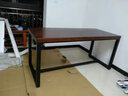 朗庆（LANGQING）实木电脑台式桌家用实木桌子书房书桌写字桌学习电脑桌子 200*80*75厚度8cm 实拍图