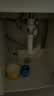 潜水艇（Submarine）SQ-1面盆洗手池ABS防臭下水管 S弯伸缩下水管防虫防臭 实拍图