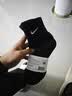 耐克（NIKE）正品NIKE耐克袜子纯棉男女跑步运动篮球袜中长筒四季款透气毛巾底 毛巾底（加厚）-中筒（黑色3双+白色3双） L码（42-46鞋码） 实拍图