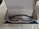 依视路（ESSILOR） 钻晶系列高清耐磨防蓝光近视超薄镜片专业配度数眼镜架男女镜框 钛+金属-全框-4021BK-黑色 镜框+依视路A4防蓝光1.56现片 实拍图