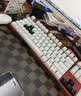 达尔优（DAREU）EK815MAX三模游戏键盘 98配列 多媒体旋钮 电脑键盘 EK815MAX云烟白【三模+旋钮】 实拍图