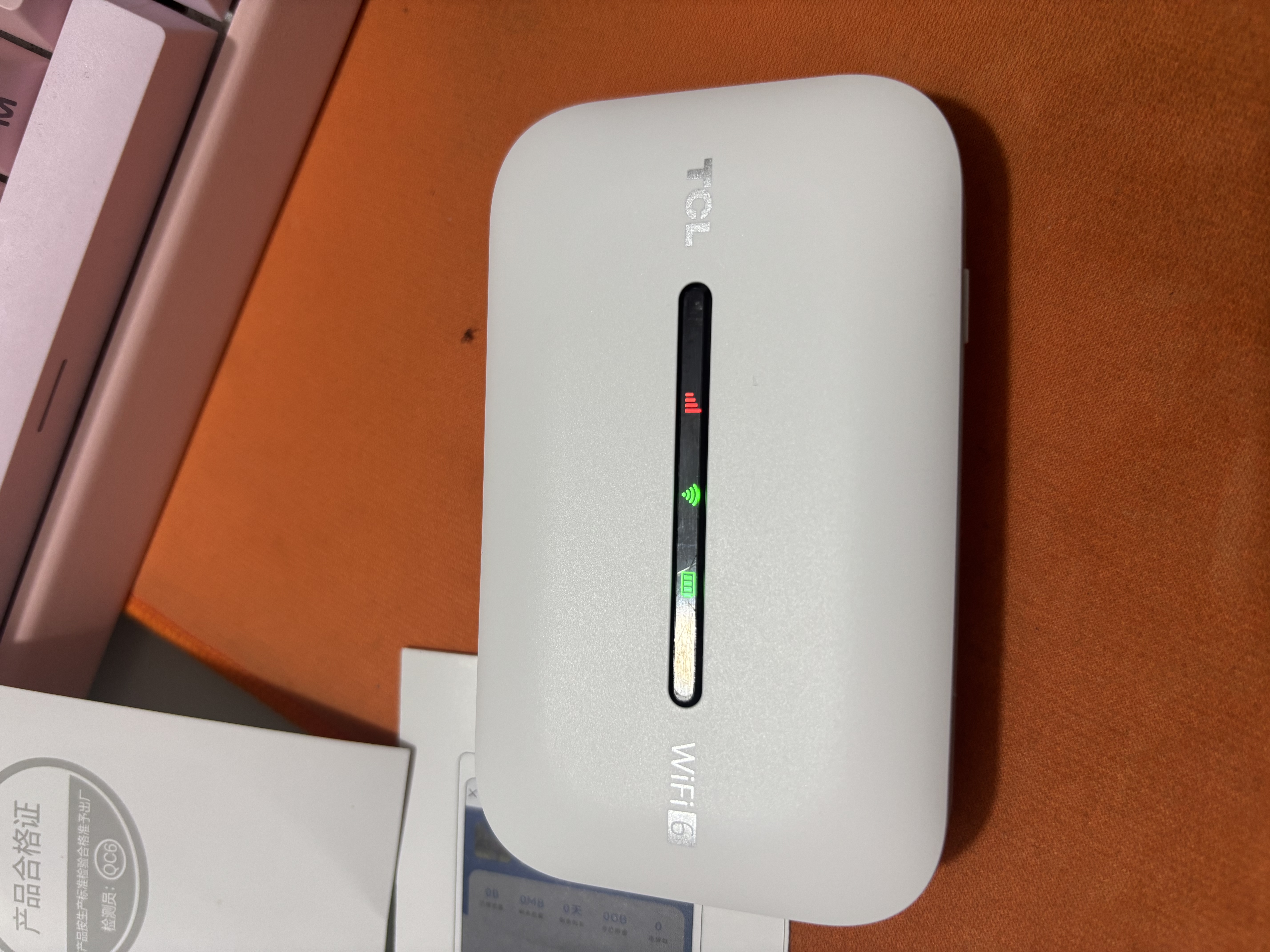 TCL随身wifi2026新款全国通用可移动便携式热点免插卡无线网wi-fi6无限制大流量车载4G路由器5GXY15B 【2026最新爆款】紫光展锐芯片+无线wifi6 足额不虚标月享1500G流量 实拍图