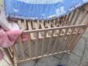 可优比婴儿床多功能实木床少年儿童床摇篮欧式宝宝床新生儿bb摇篮 艾迪森基础款 100*56【侧护栏、床板可升降】 实拍图