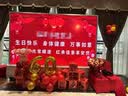 新玥老人过寿宴地堆盒子布置8060岁生日装饰背景墙场景布置摆件3个 实拍图