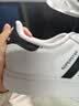 阿迪达斯（adidas）Superstar 2贝壳头三叶草经典女款运动板鞋JH9976白色 37 实拍图