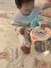 奥智嘉儿童玩具0-1-3岁婴幼儿蒙氏早教多面体手拍鼓游戏桌宝宝周岁礼物 实拍图