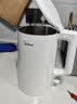 美的（Midea）电热水壶食品级304不锈钢自动断电双层防烫全钢无缝1.5L容量 MK-HJ1566 实拍图