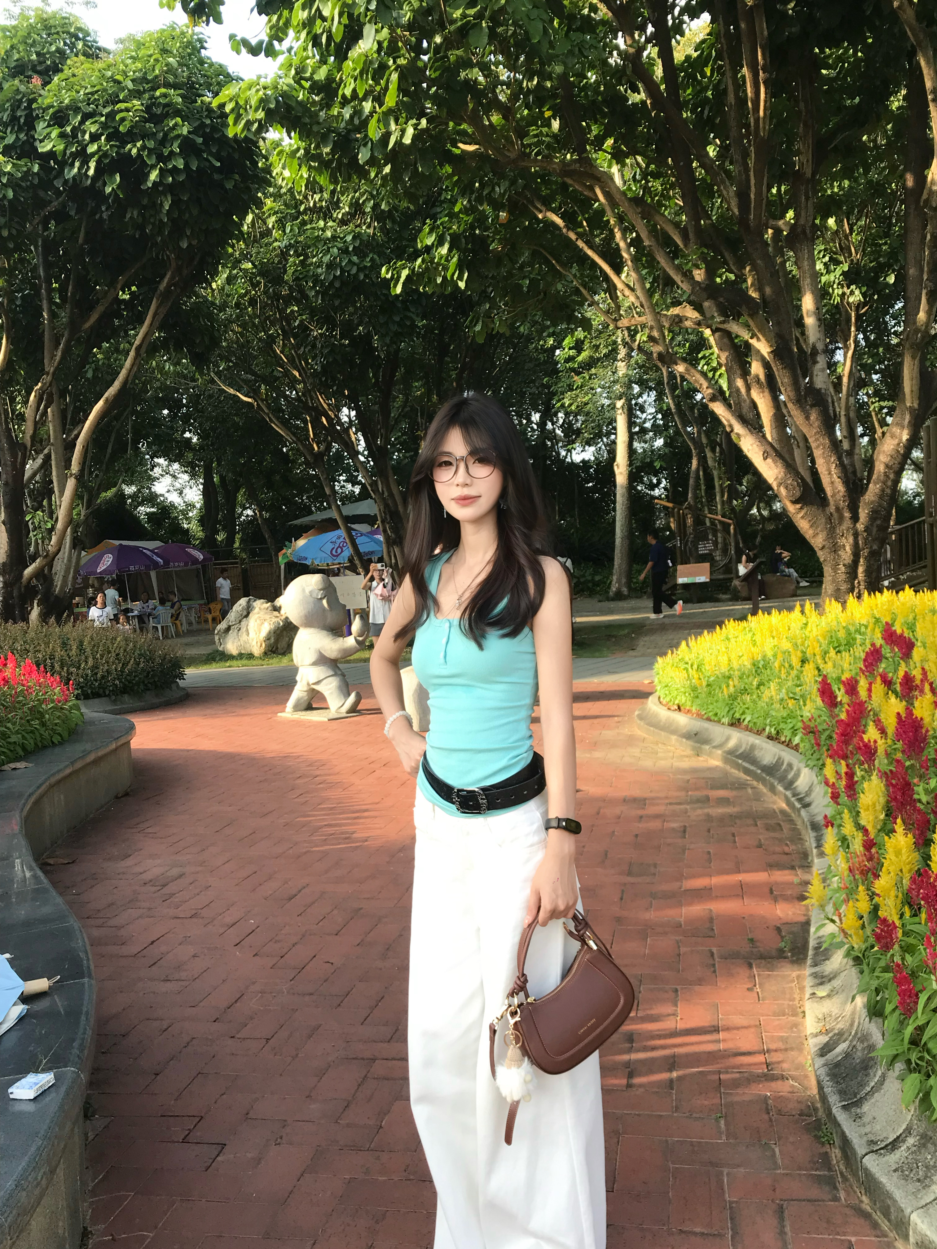 CinvaiKrose官方店小c&k手提包包女包2026新款女士斜挎包通勤单肩包生日礼物 咖啡色Coffee【赠挂饰】送女友老婆走心 实拍图