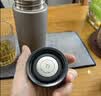 米家钛保温杯 Ti2 纯钛茶水分离杯 480ml 学生男女大容量水杯 实拍图