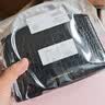 CHARLES&KEITH鳄鱼纹凯莉包手提斜挎婚包包女包生日礼物送女友CK2-50270880-1 Black黑色 S 实拍图