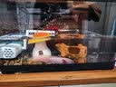 阔庭（KUOTING）鱼缸水族箱客厅家用带灯懒人制氧过滤金鱼缸黑色 实拍图