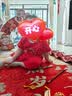 优益贝抓周道具全套男女孩蛇宝宝1一周岁生日布置装饰场景周岁礼用品 如意套餐+中国风红布30件 实拍图