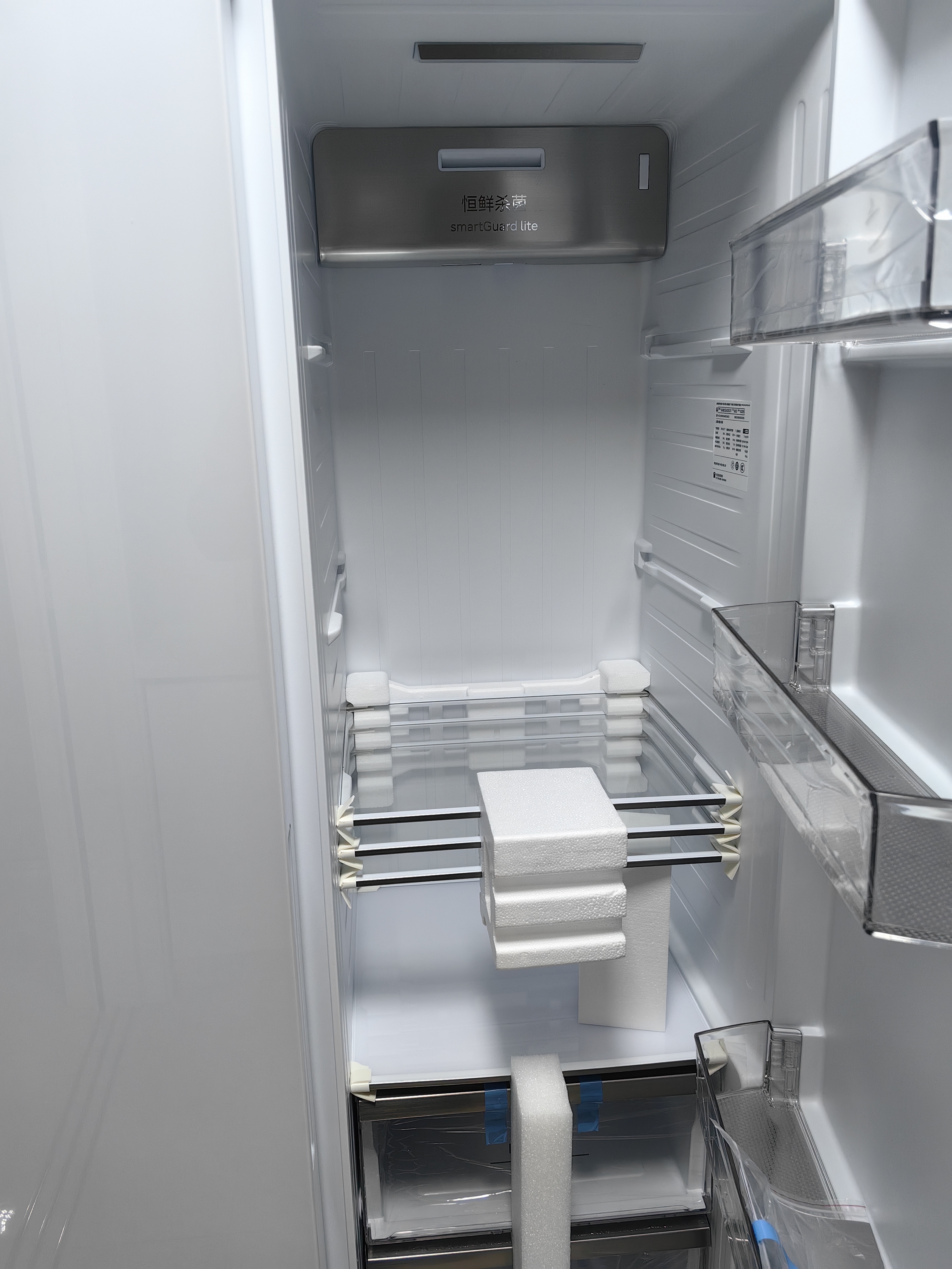 西门子（SIEMENS）【国补】冰箱604L超大容量一级能效超氧恒鲜速冷锁鲜变频风冷无霜净味大冷动力玻璃面板KA98CEA20C 白色 晒单实拍图