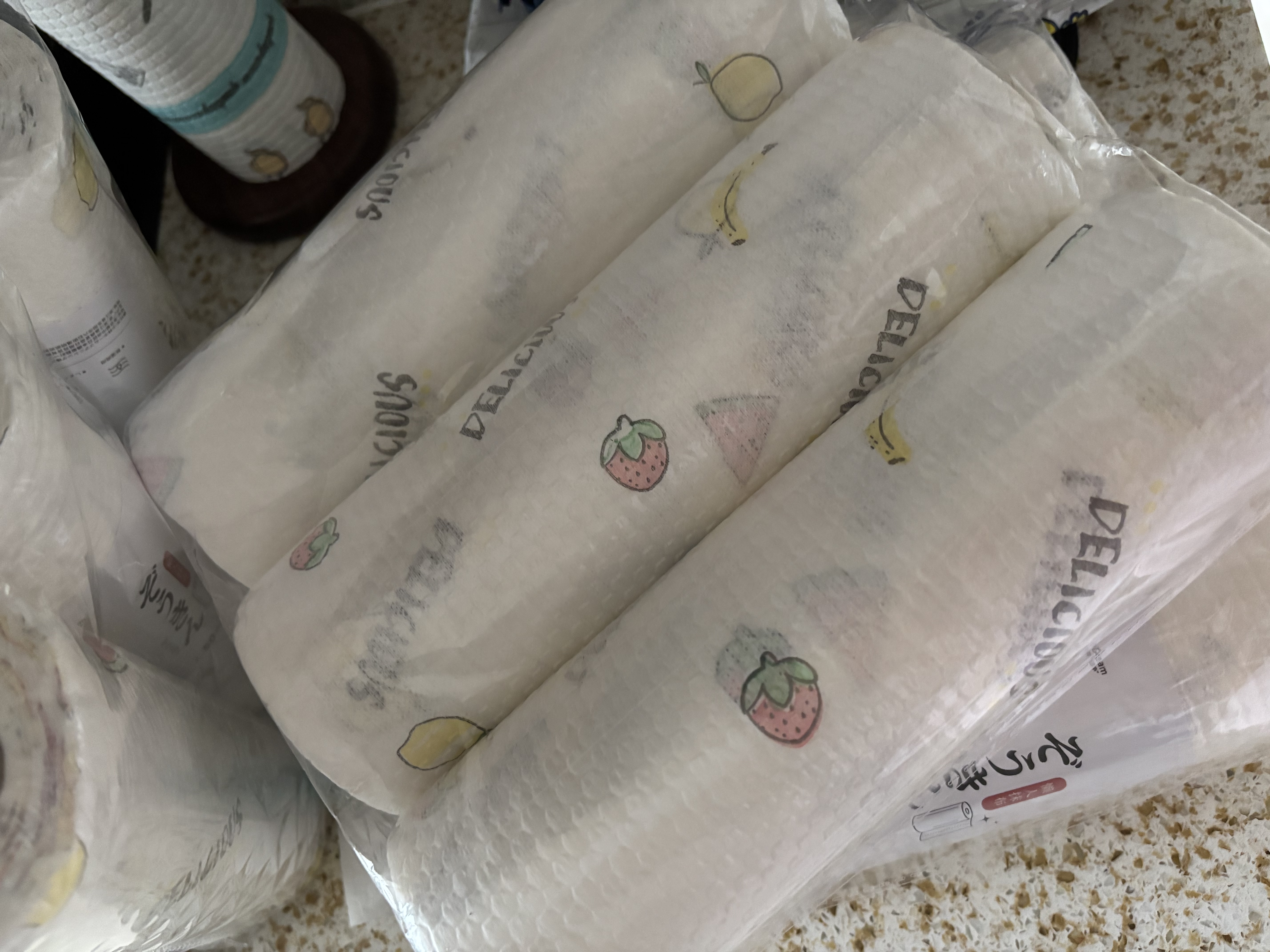 SnowDream日本懒人抹布加厚款50片*3卷 厨房用纸 厨房吸油纸 一次性抹布 实拍图