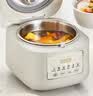 美的（Midea）电饭煲 3L家用电饭锅 316L不锈钢无涂层煮饭锅 2-3人智能预约0涂层煲汤煮粥MB-RE387S 实拍图