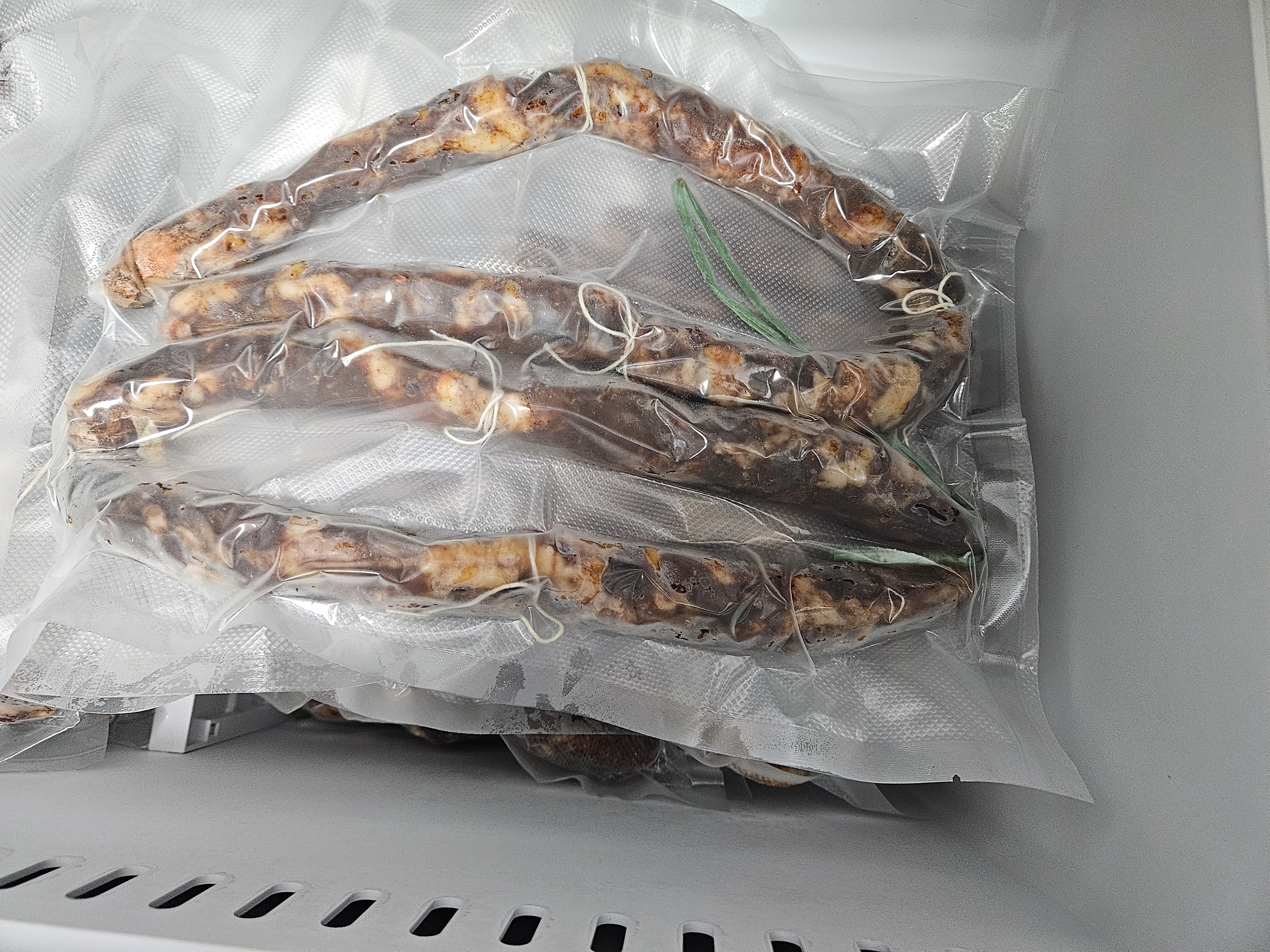 网诺真空食品袋家用纹路真空袋保鲜抽气粽子干货腊肉保鲜密封塑料透明封口包装袋【特厚不挑机器】30*40cm*50片 实拍图