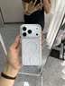 毕亚兹适用苹果18pro手机壳iPhone17Pro 保护套【MagSafe无线充电】气囊防摔软边护机抗黄透明磁吸护甲壳 实拍图