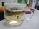 富光花茶杯 男女士茶水分离杯子 双层办公泡茶玻璃杯带把高硼硅水杯 实拍图