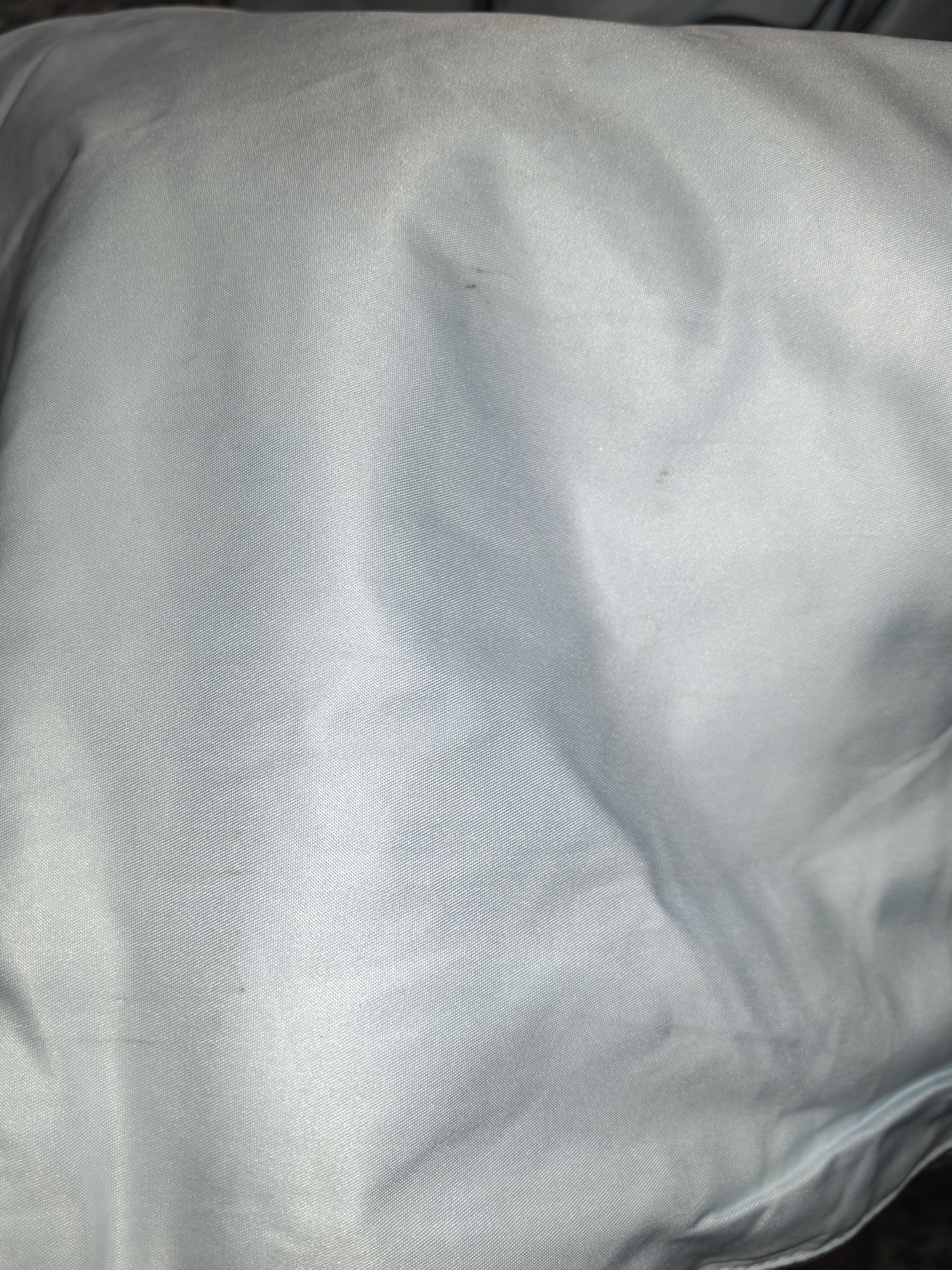 宜家（IKEA）HUNDBAR胡恩巴尔薄被四季被空调被纤维被床品卧室学生宿舍 蓝色白色凉被200X230cm 实拍图