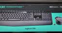 罗技（Logitech）MK345无线办公键鼠套装 宽大掌托 舒适键入体验 全尺寸 带无线2.4G接收器 黑色 实拍图