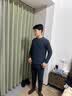 杉杉【100%羊毛夹绒五层加厚】男士保暖内衣套装冬季抗寒秋衣秋裤内衣 实拍图